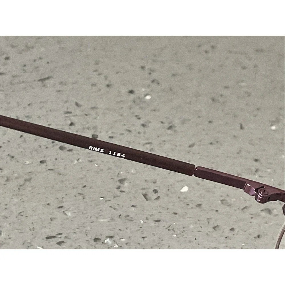 Rims Eyeglasses Frames only T6400 1184 47-20-135 full rim purple Glasses